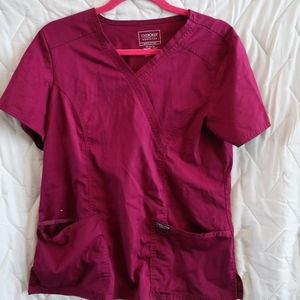 Cherokee crandberry/wine scrubs